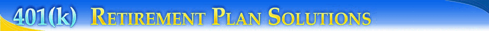 401(k) Retirement Plan Solutions